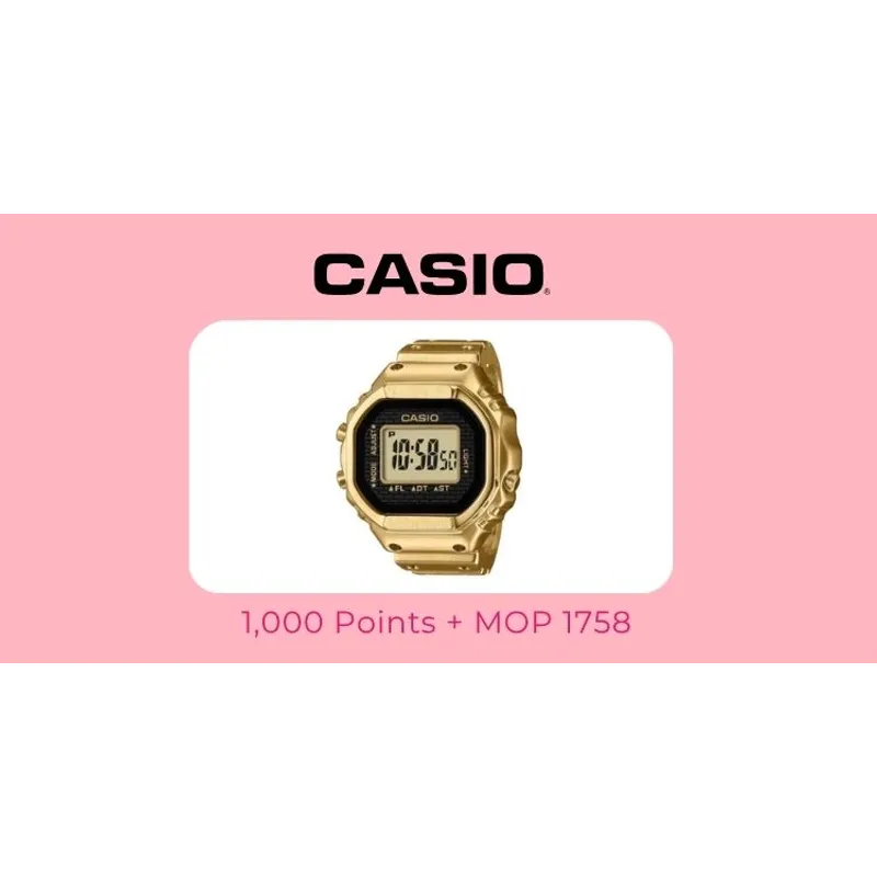 CASIO時尚戒指錶