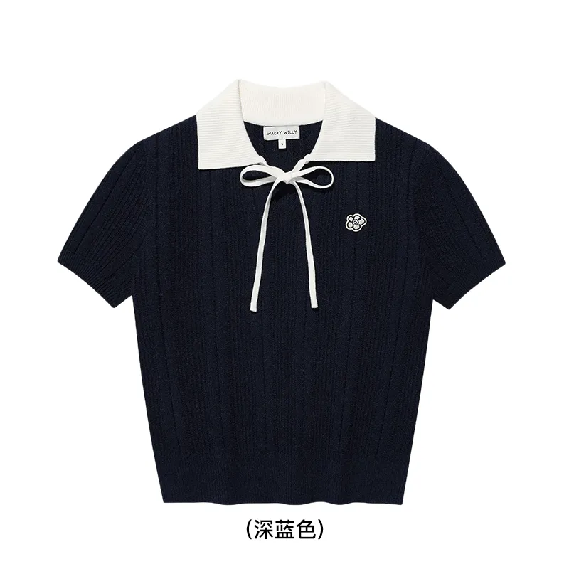 WACKY WILLY 女士短袖针织衫