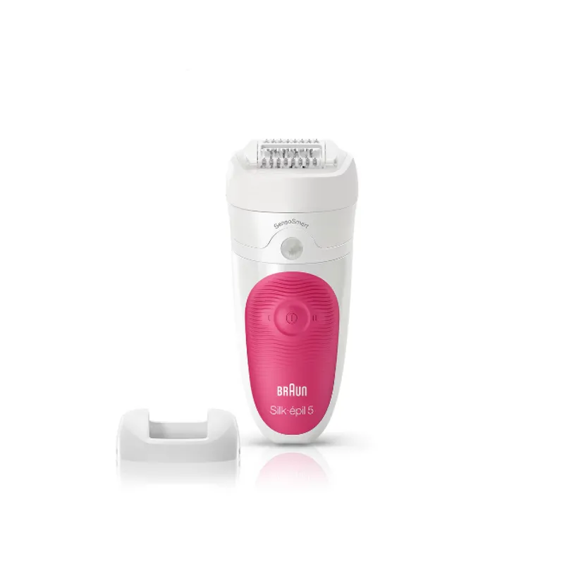BRAUN 乾濕兩用女士脫毛器 SE5500 桃紅