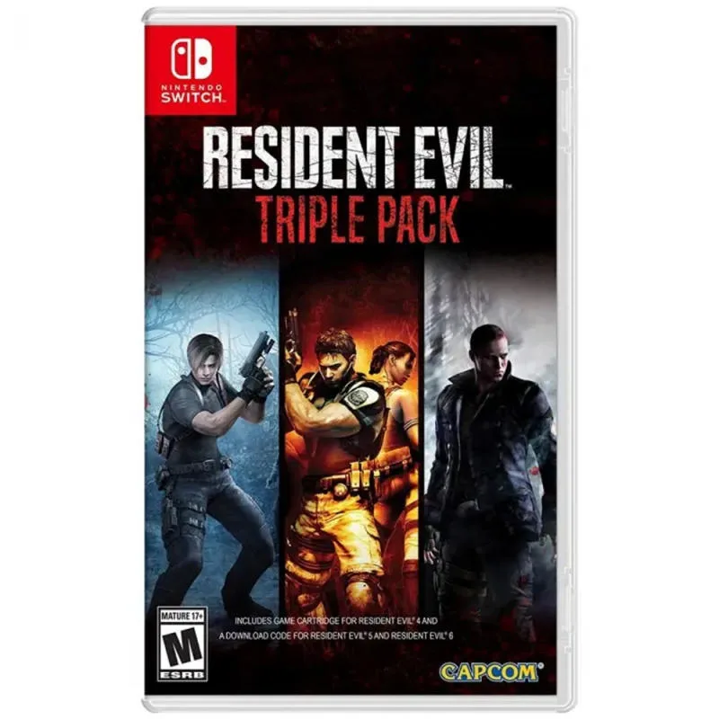 NS Resident Evil 生化危機 三重包 中英日文 美版
