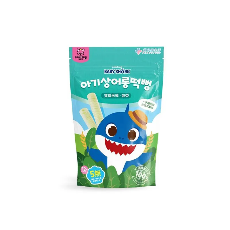PINKFONG鲨鱼宝宝米棒-菠菜30G(12M+)