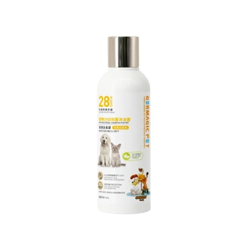 Germagic Pet 寵物28日抗菌沐浴露-滋潤柔護(木質花香)200ml