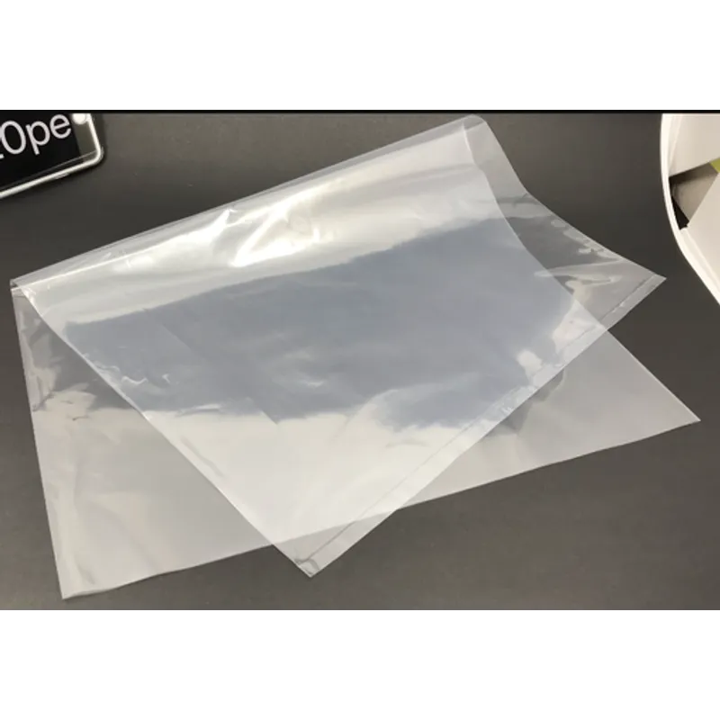 0.06X14X20"PE透明平口袋