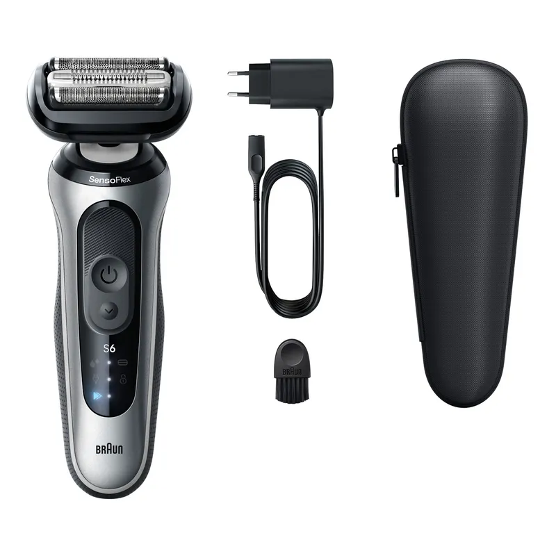 BRAUN 6系列乾濕兩用電鬚刨 62-S1000S 銀色