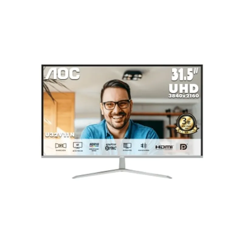 AOC U32V11N 31.5" 4K UHD IPS 60Hz 顯示屏