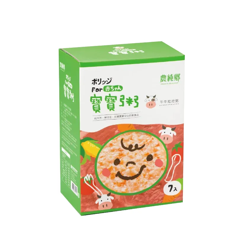 农纯乡 - 牛牛壮壮粥 150克 x 7入