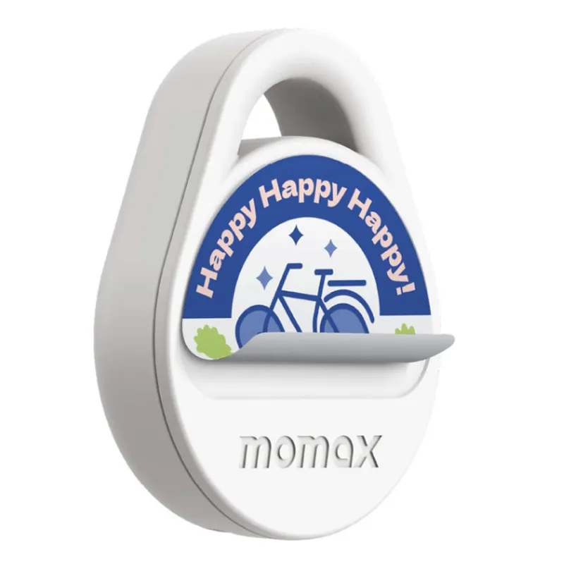 MOMAX Pinpop2 X 可充電迷你全球定位器 白