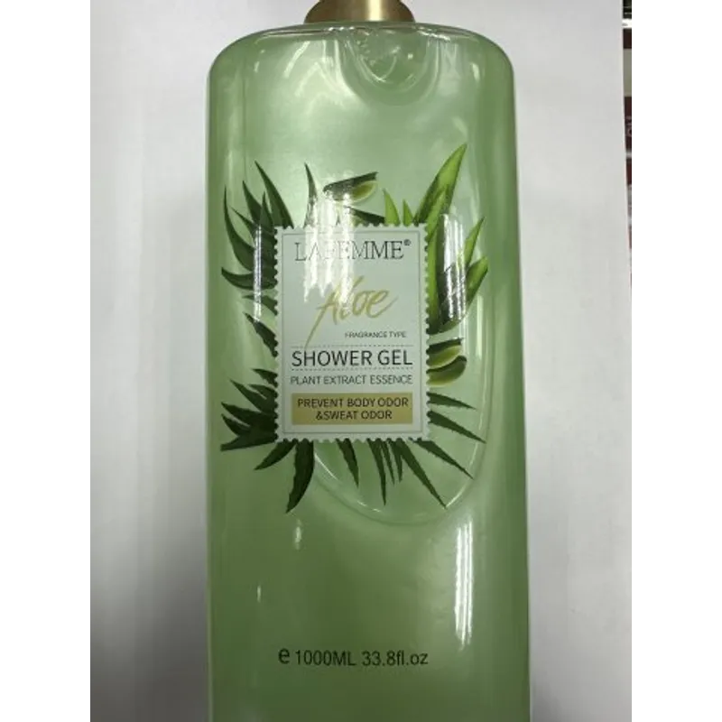 LAFEMME香氛沐浴露1000ML 蘆薈味