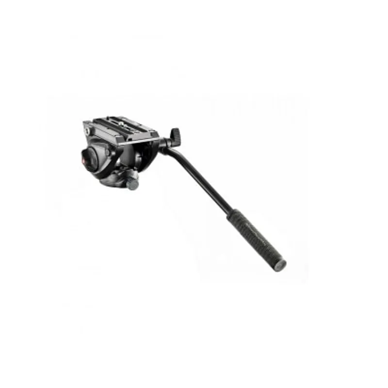 MANFROTTO 曼富圖 MVH500AH 液壓攝影攝錄兩用雲台-3/8''螺口平底 攝影穩定器