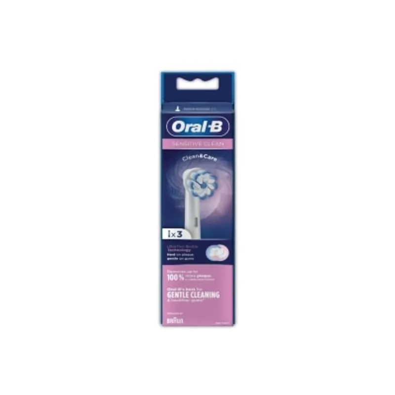Oral-B EB60-3 超細毛護齦刷頭3支裝
