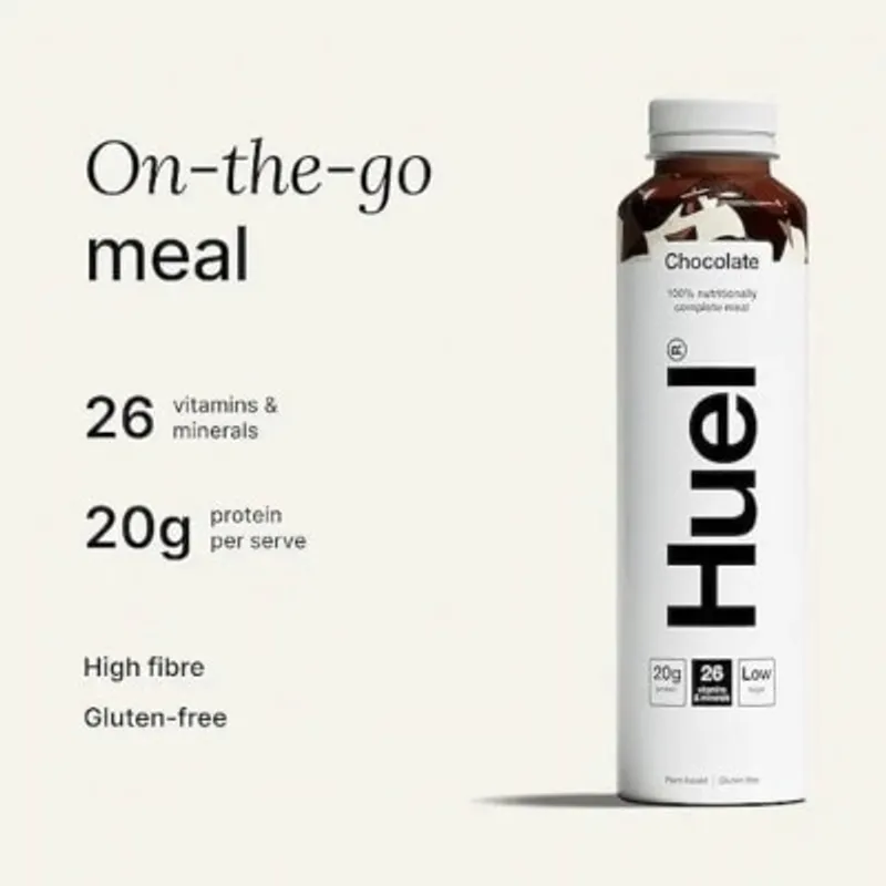 HUEL 全面營養即飲蛋白奶昔代餐朱古力味