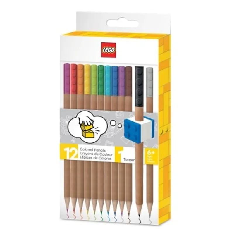 LEGO 樂高® 彩色鉛筆12色 (52064)