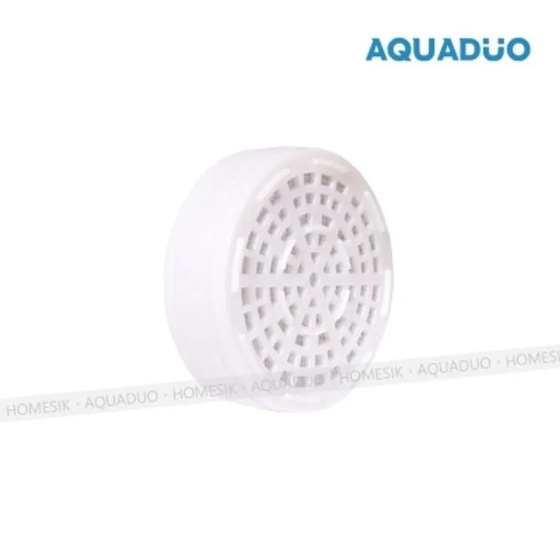 AQUADUO 活性炭除氯抗菌花灑頭濾芯 1件裝 (商家直送-5個工作天內送到府上;滿$500免運)