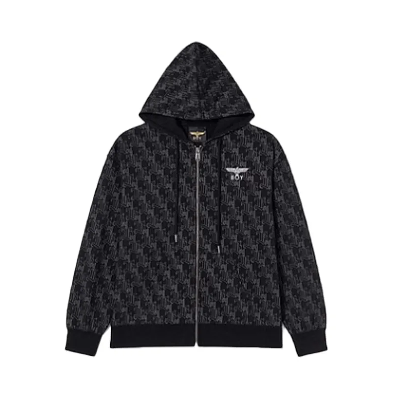 BOY LONDON 印花拉链卫衣