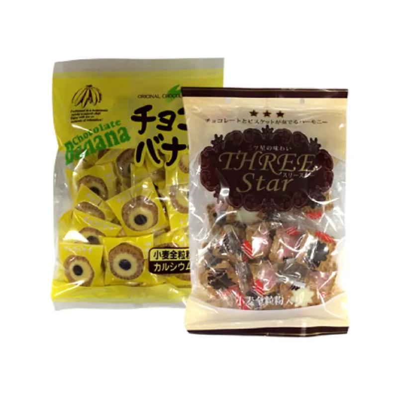 日本东京制菓朱古力香蕉/星星朱古力饼干