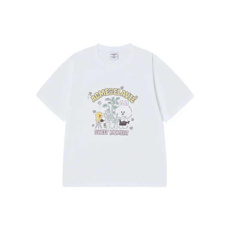 acme de la vie x LINE FRIENDS 印花T恤