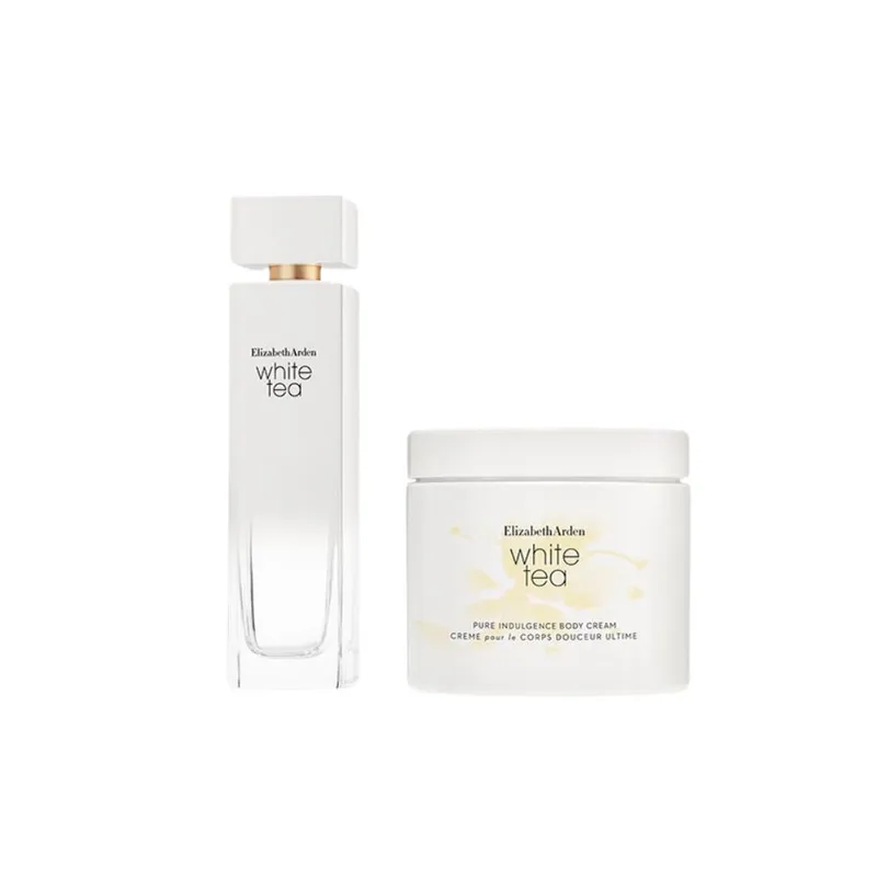 ELIZABETH ARDEN 白茶淡香水+舒体霜套装