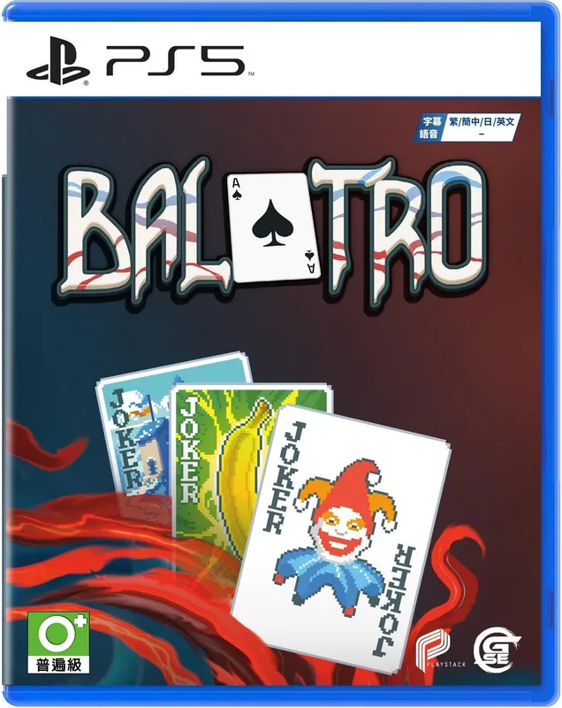 PS5 小丑牌 Balatro 中/英/日文 亞洲版