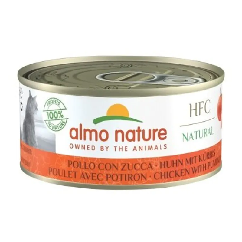 ALMO NATURE HFC Natural 雞肉 南瓜 (150g) almo nature貓罐頭
