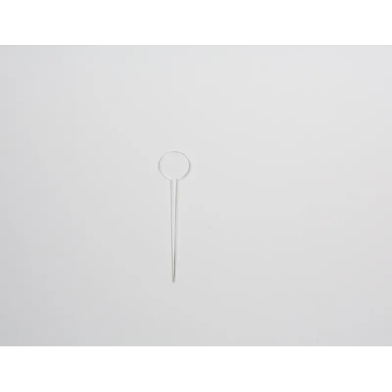 3.25"透明圓頭果簽