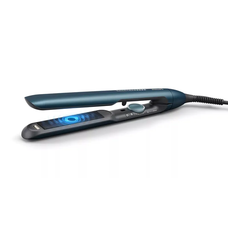 PHILIPS 防熱吹護直髮器 BHS732/03 金屬青綠色