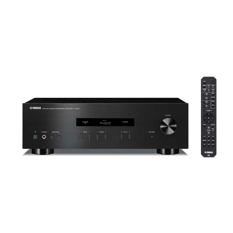 YAMAHA 合併式擴音機(黑色) AS201