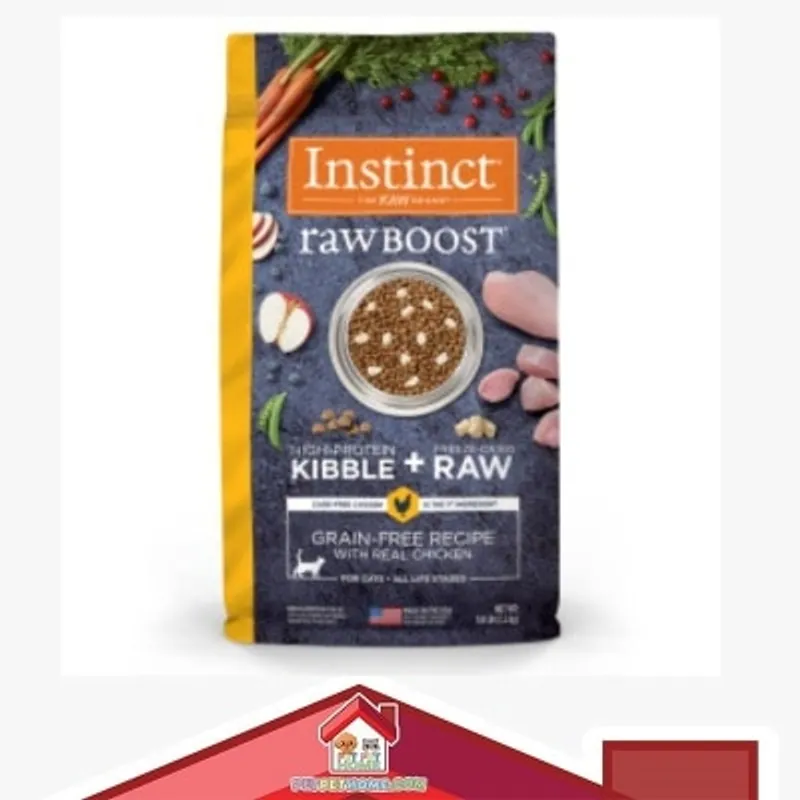 Nature's Variety Instinct 本能 無穀物生肉 RW 雞肉貓乾糧