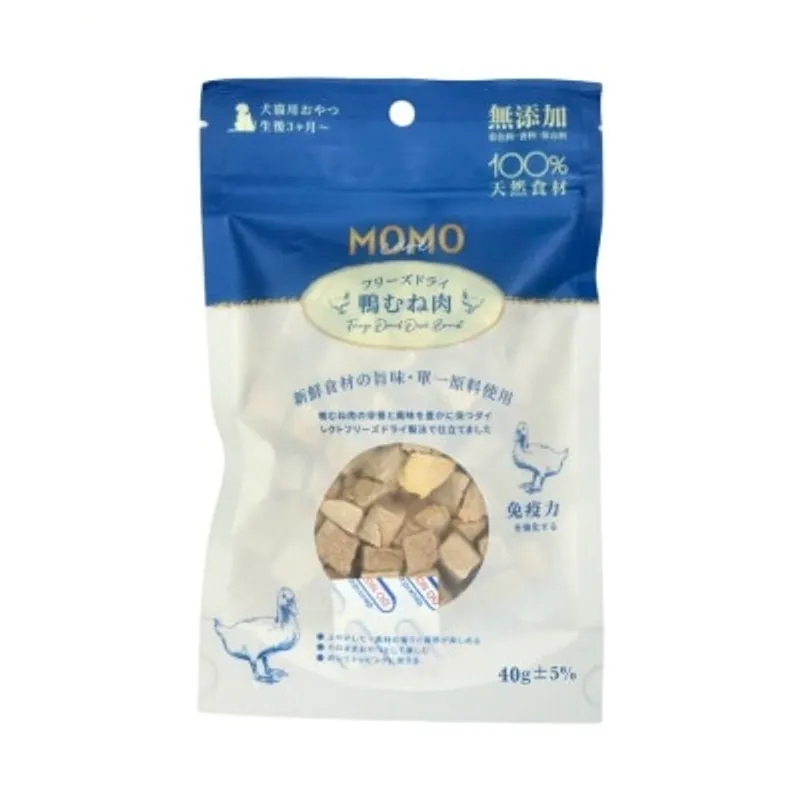 MOMOCARE 貓狗凍乾小食 - 鴨肉粒 (40g) 110102