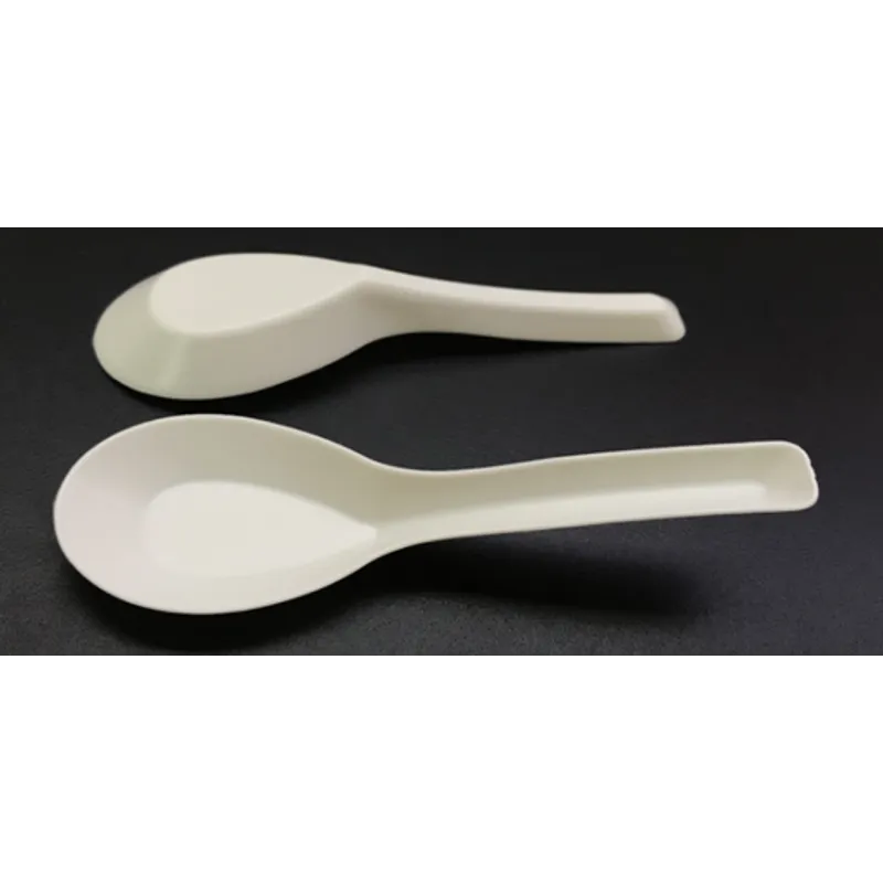 #XJP-CS04 白色中式飯更（玉米澱粉）-120mmx34mm