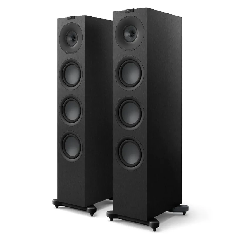 KEF 旗艦三路分音座地揚聲器(黑色) Q11META/SATINBLACK