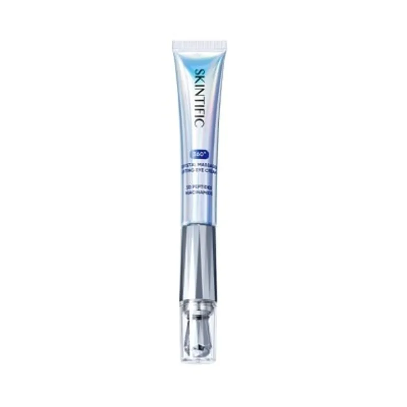 SKINTIFIC 360晶鑽眼霜按摩筆20克