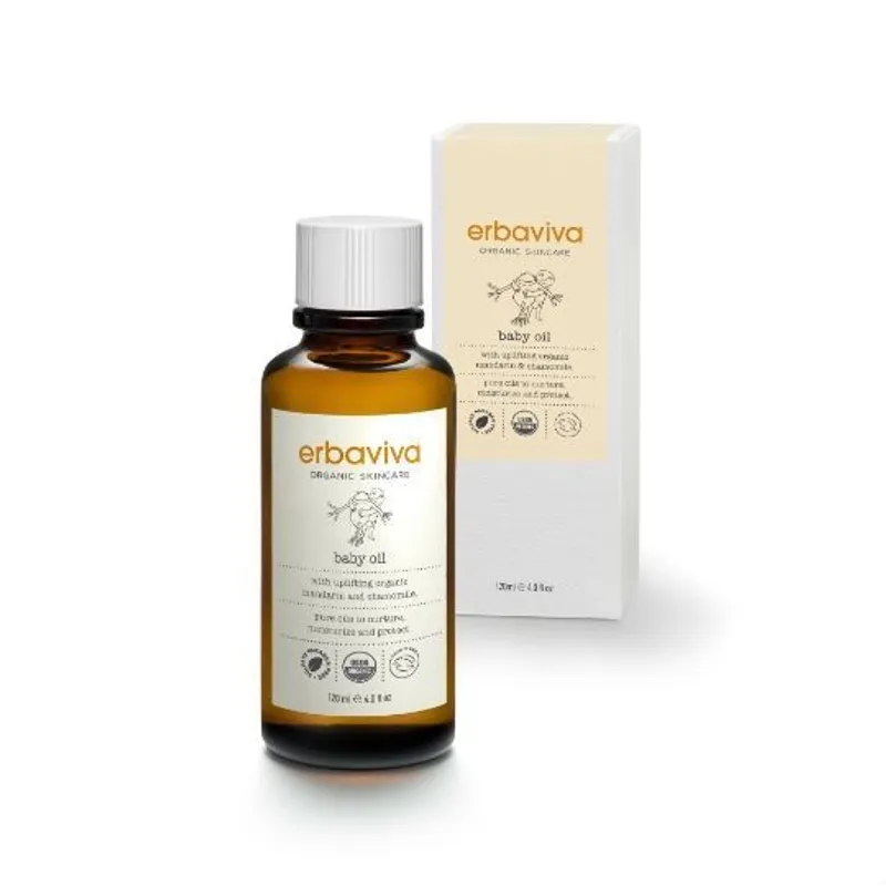 erbaviva 美國USDA嬰兒潤膚油 120ml