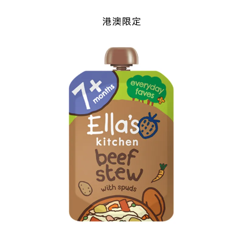 Ella's Kitchen 有机炖牛肉薯仔 130G