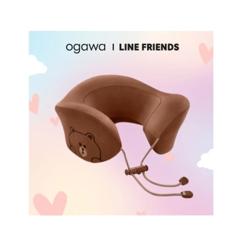 OGAWA Line Friends U型按摩頸枕 OG-2612