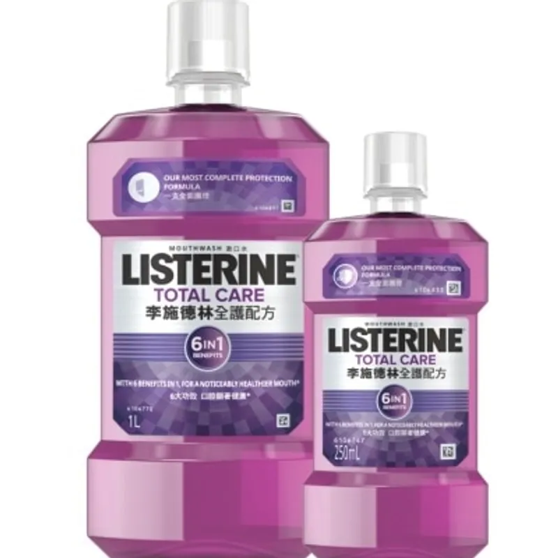 LISTERINE 李施德林全護漱口水1L送250ML