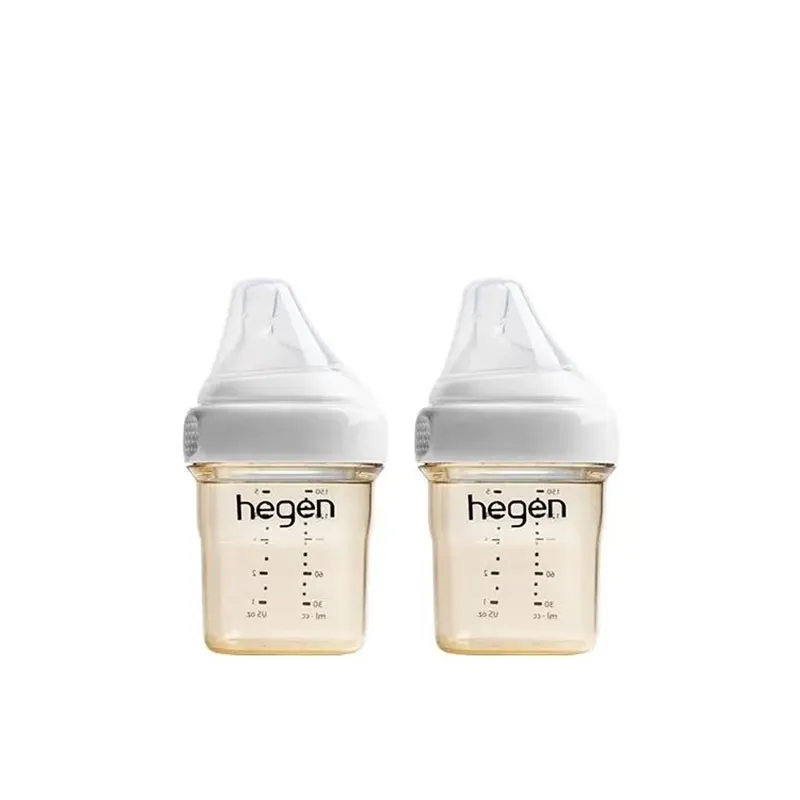 Hegen – PCTO™ PPSU多功能宽口奶瓶 150ml/5oz (2支装) 白色