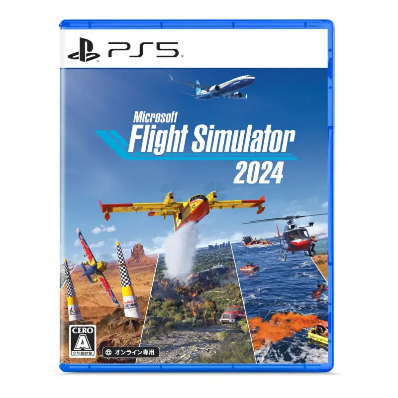 PS5 微軟模擬飛行 2024 Microsoft Flight Simulator 2024 簡中/英/日文 版