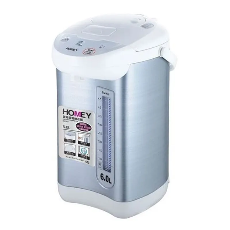 HOMEY 6公升微電腦電熱水瓶 BM60