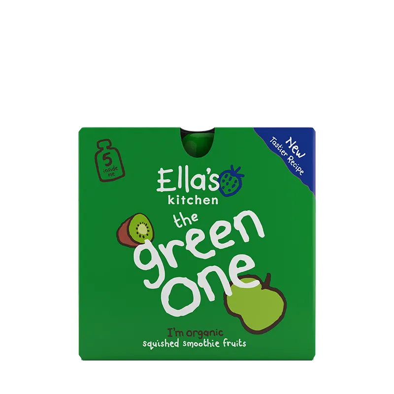 Ella's Kitchen 有机绿色杂果蓉五包盒装 90GX5