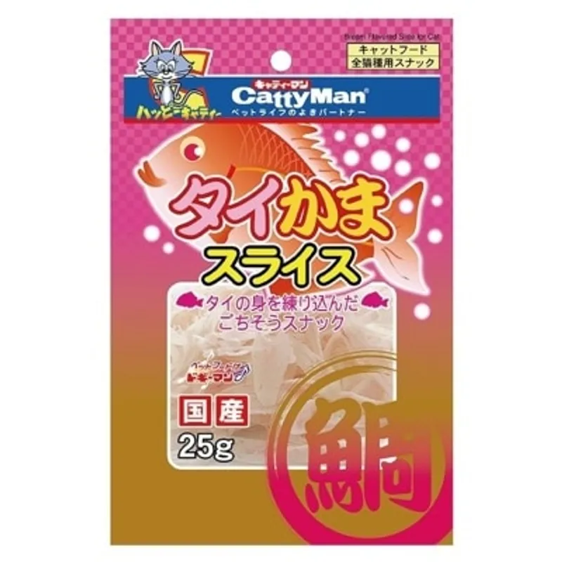 CATTYMAN 貓用鯛魚銀鱈魚絲 (25g)- CattyMan