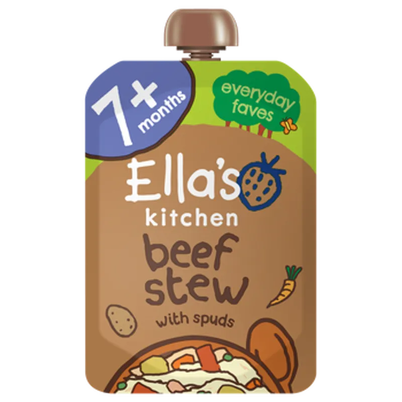 Ella's Kitchen 有機燉牛肉薯仔蔬菜蓉130克