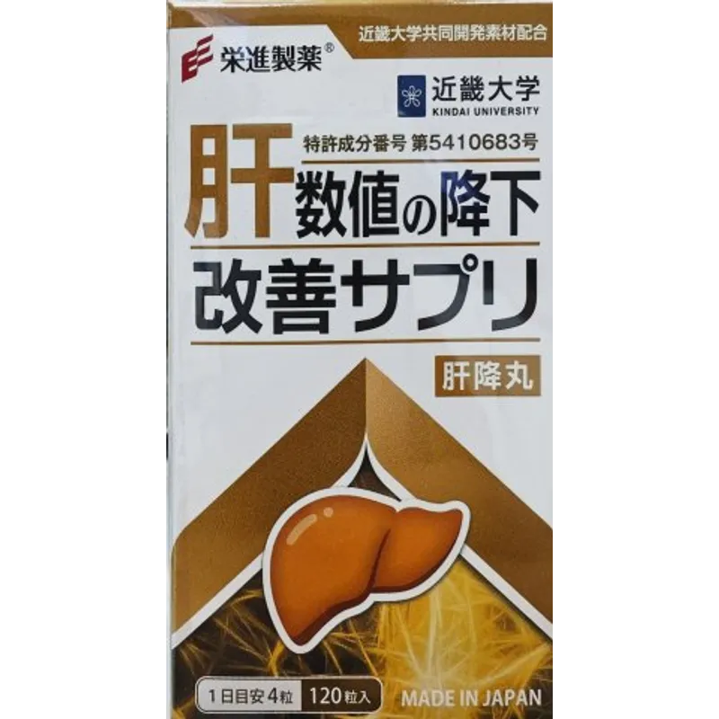 榮進製藥肝降丸120粒
