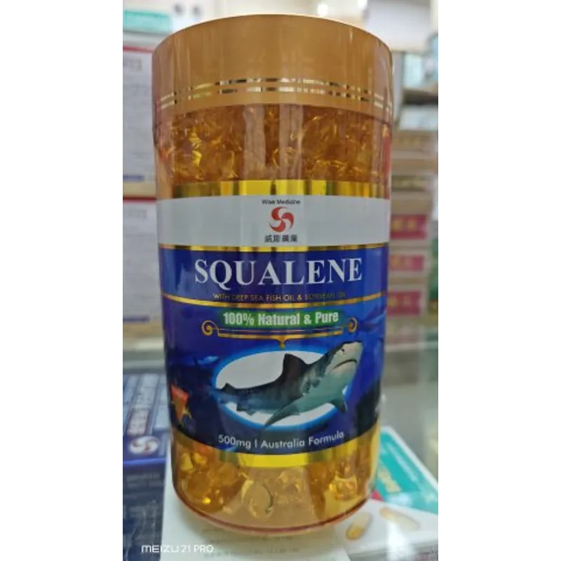 Wise威斯-角鯊烯600粒/樽 Squalene 500mg