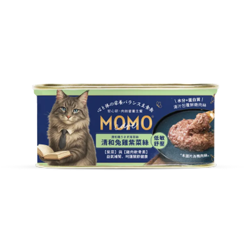 MOMOCARE 萌寵守護・哲心研 清和兔雞紫菜絲 肉絲｜主餐罐 (110g) 18803