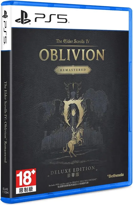 PS5 上古卷軸 4：遺忘之都 重製版 The Elder Scrolls IV: Oblivion Remastered【豪華版】簡中/英/日文 版