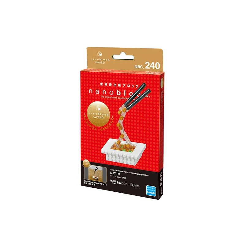 nanoblock 纳豆