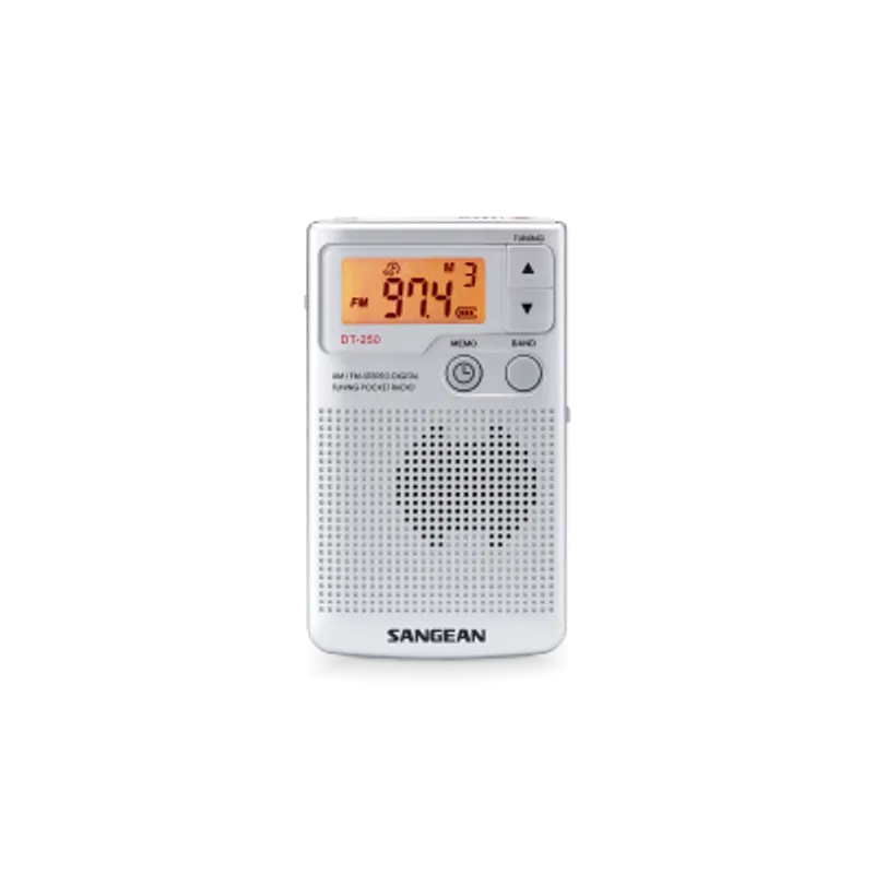 SANGEAN Sangean 山進 DT-250 AM / FM 立體聲數碼口袋收音機 (原裝行貨)
