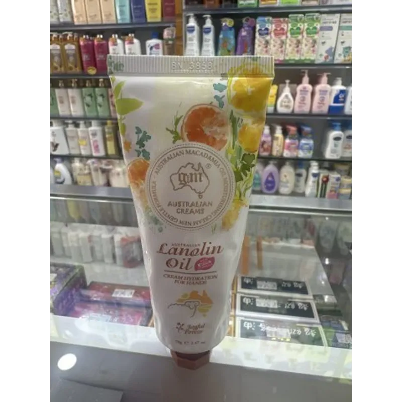 澳洲G&M澳芝曼綿羊油護手霜70G(橙花柑橘)
