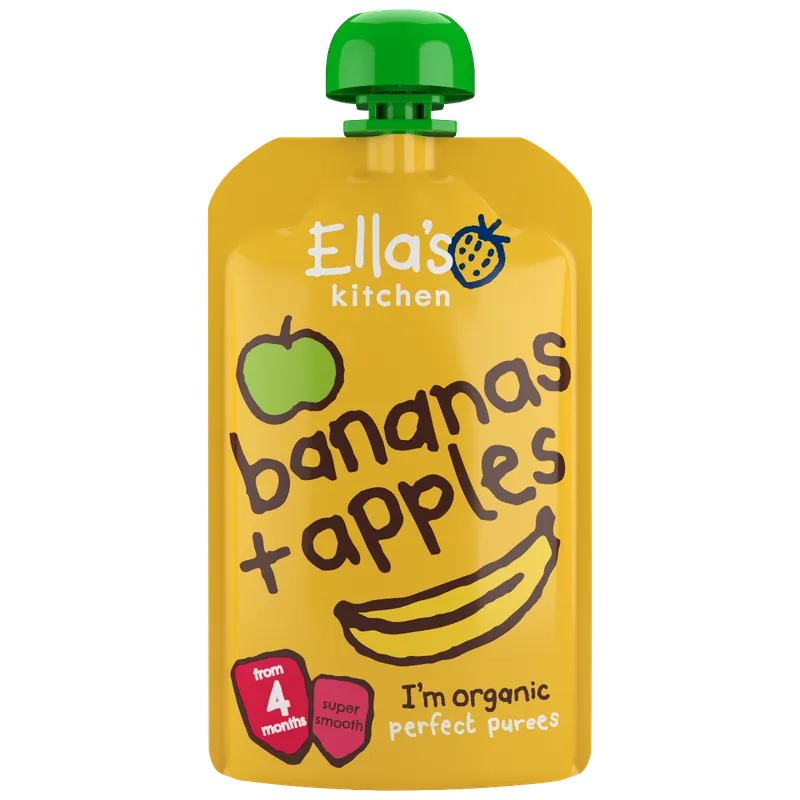 Ella's Kitchen 有機蘋果+香蕉 120G