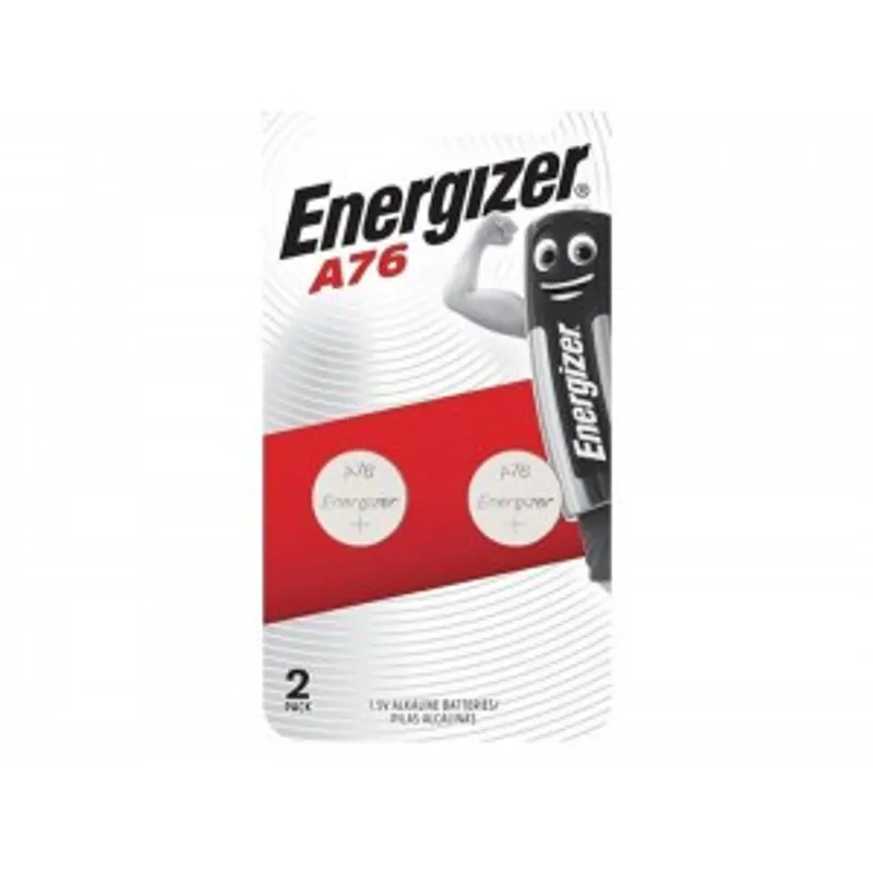 Energizer勁量 A76/LR44鈕扣型鹼性電池 2粒裝